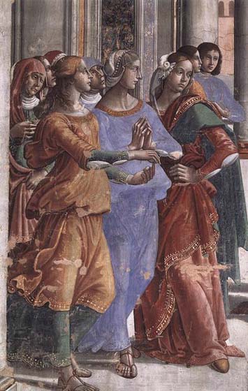 Detail of Presentation of the Virgin at the Temple